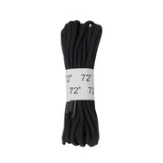 Rothco Boot Laces Black 40 Inches Military Shoe & side detail photo
