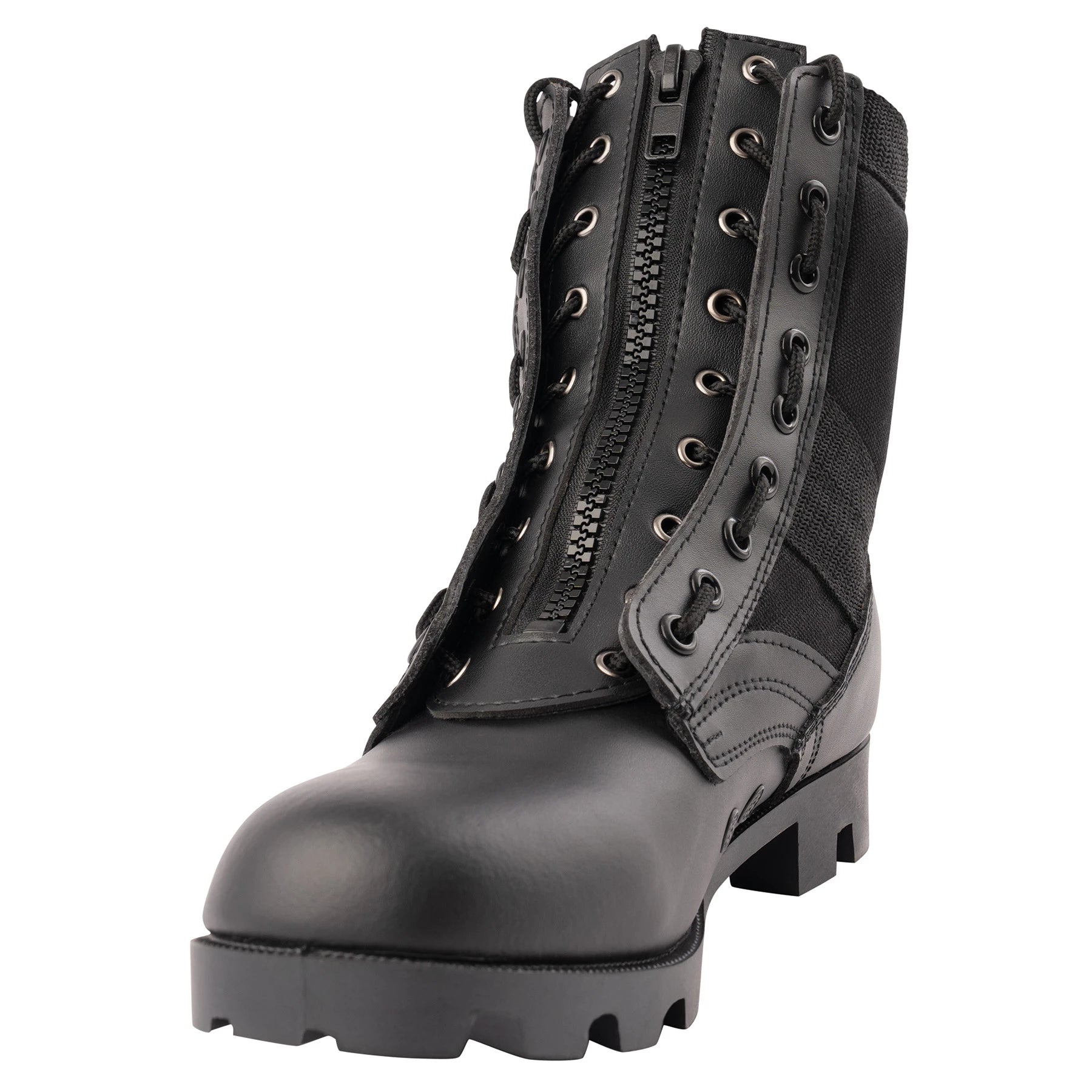 Rothco Zipper Boot Laces Military Shoe & close-up photo