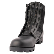 Rothco Zipper Boot Laces Military Shoe & close-up photo