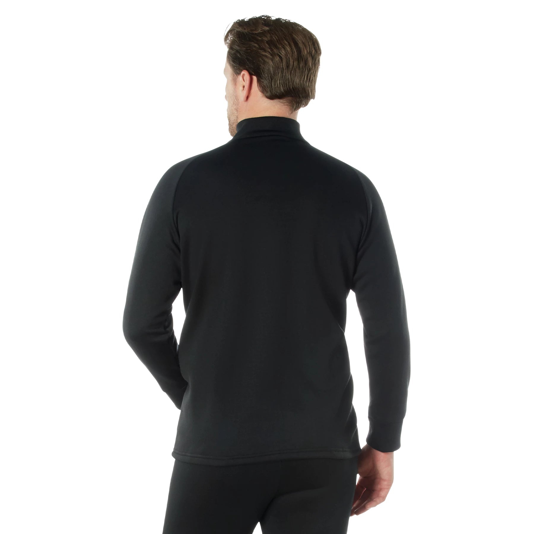 Rothco ECWCS Poly Zip Collar Shirts 670-1 Compliant Military angled product photo
