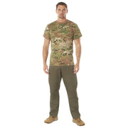 Rothco MultiCam T-Shirt Camo T-Shirts close-up photo Security Pro USA