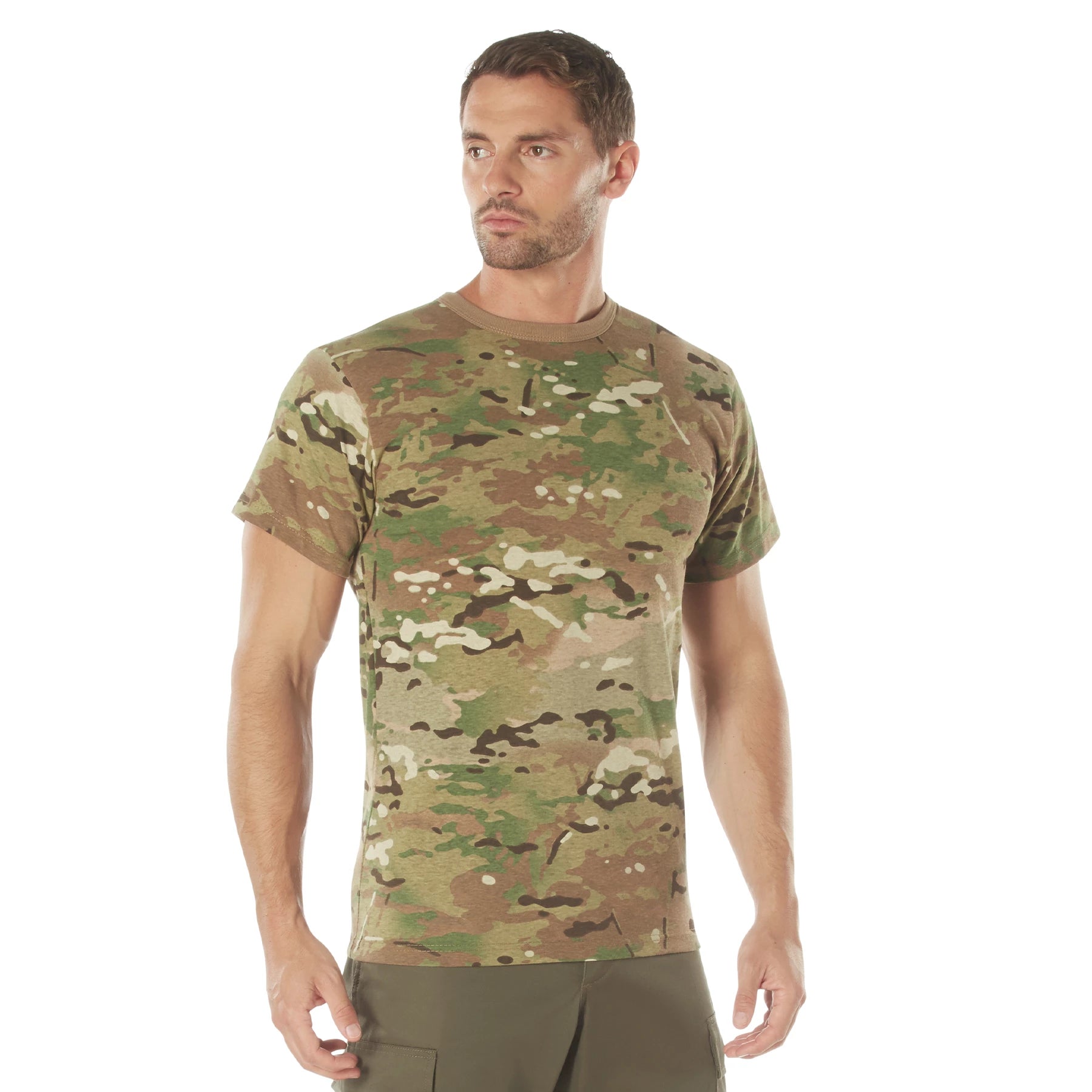 Rothco MultiCam T-Shirt Camo T-Shirts detail photo Security Pro USA