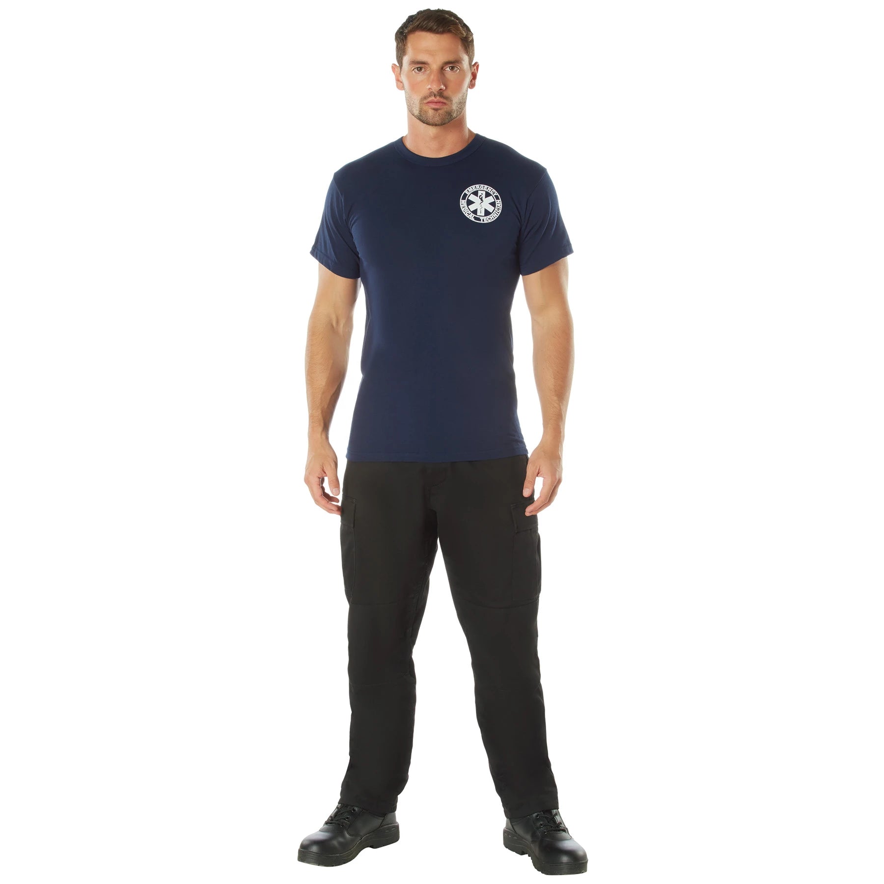 Rothco 2-Sided EMT T-Shirt Graphic Print close-up photo