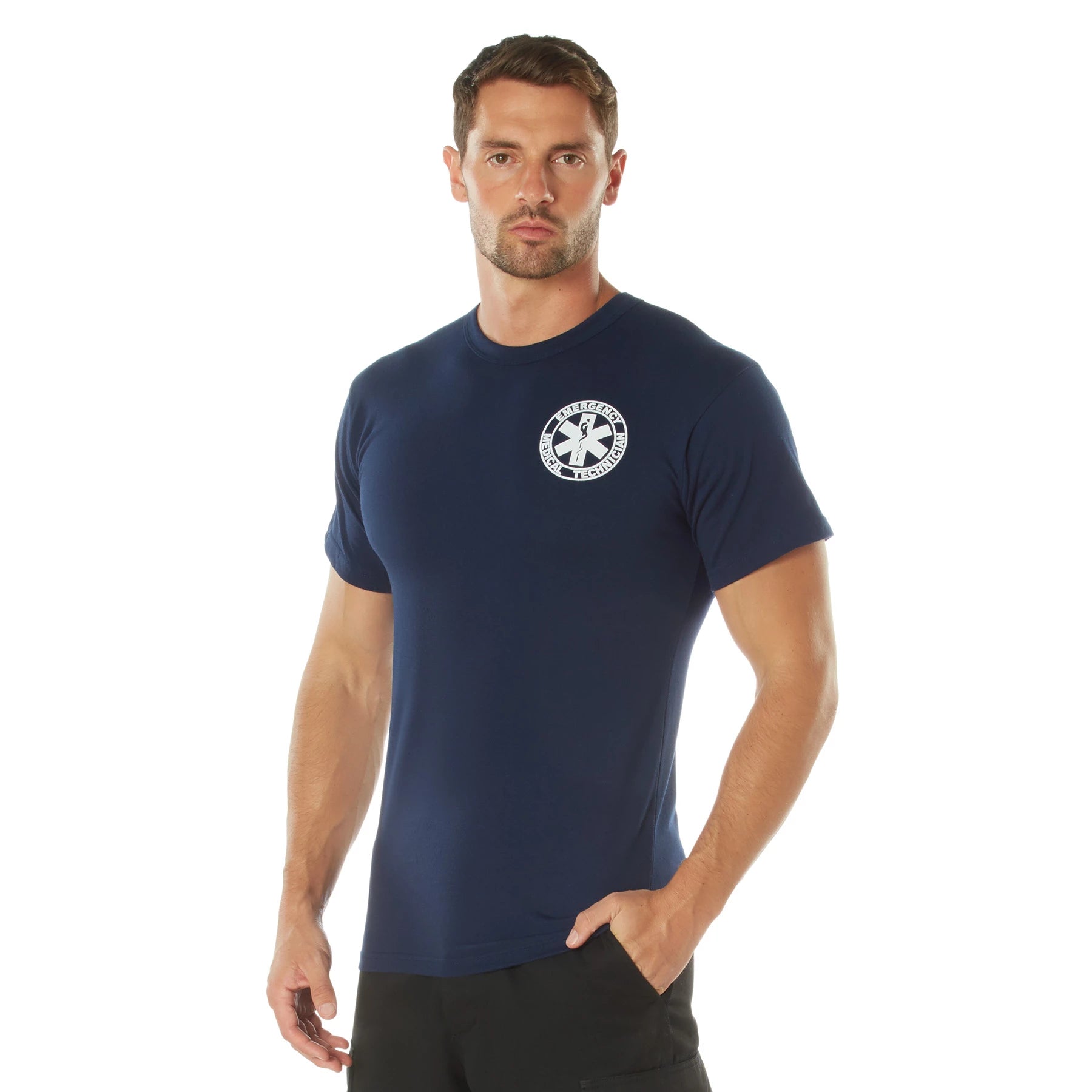 Rothco 2-Sided EMT T-Shirt Graphic Print detail photo