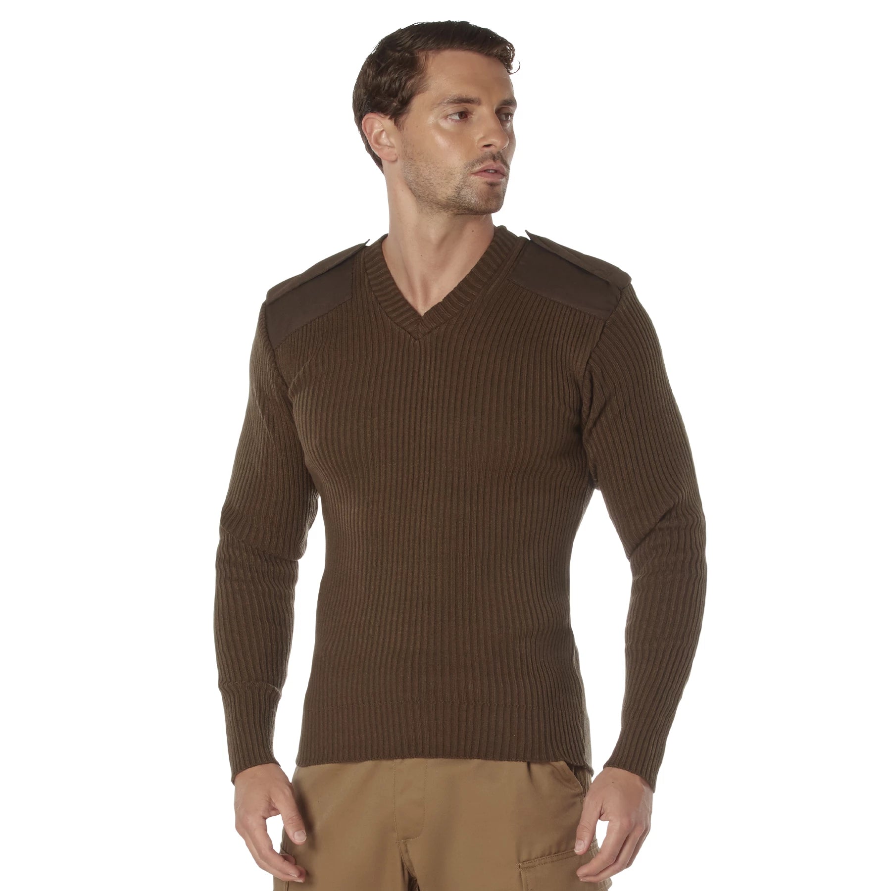 Rothco G.I. Style Acrylic V-Neck Sweater Sweaters detail photo