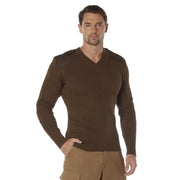 Rothco G.I. Style Acrylic V-Neck Sweater Sweaters additional view