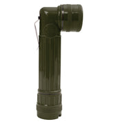 Rothco G.I. Type D-Cell Flashlights Coyote Brown Military side detail photo