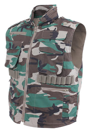 Rothco Ranger Vests Camo Outerwear close-up photo Security Pro USA