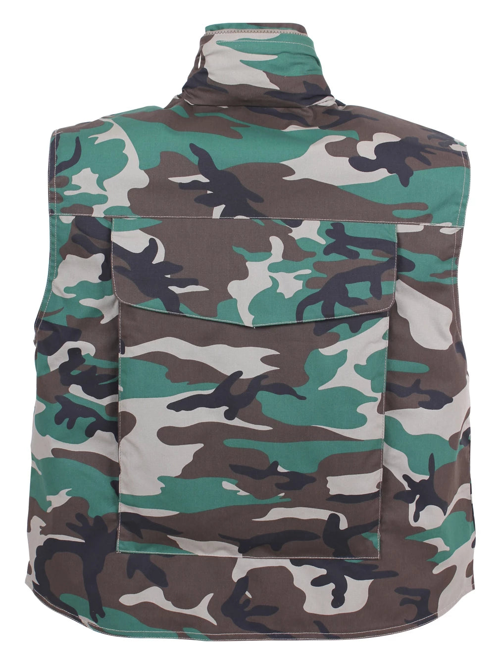 Rothco Ranger Vests Camo Outerwear reverse view Security Pro USA