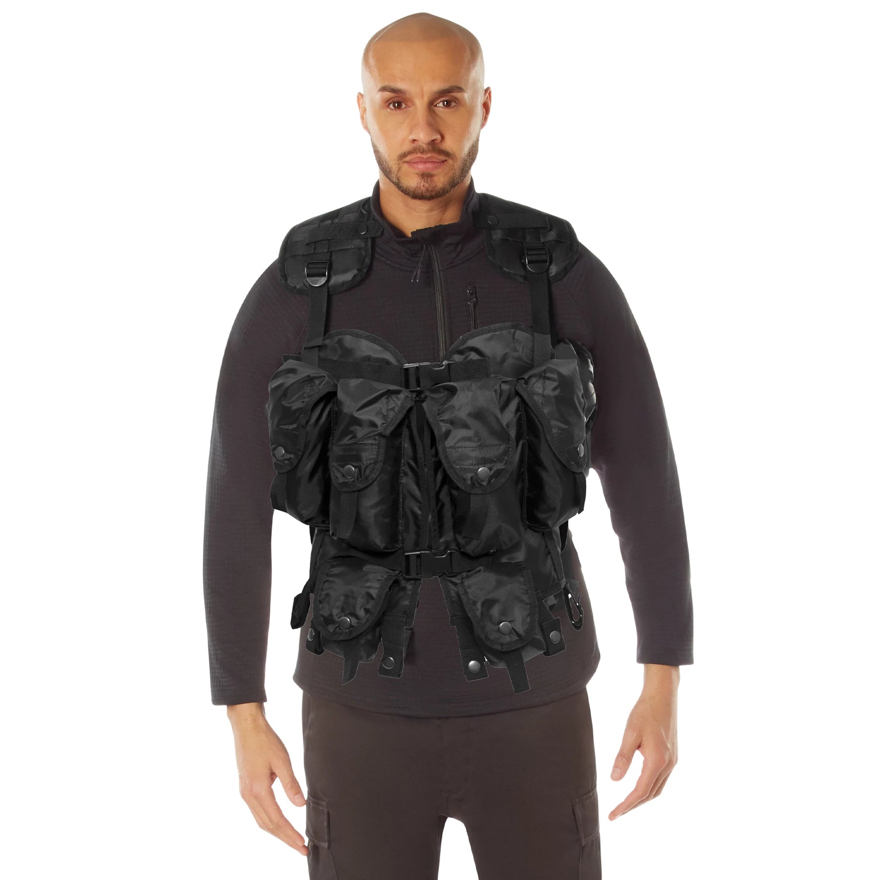 Rothco Tactical Assault Vest reverse view Security Pro USA