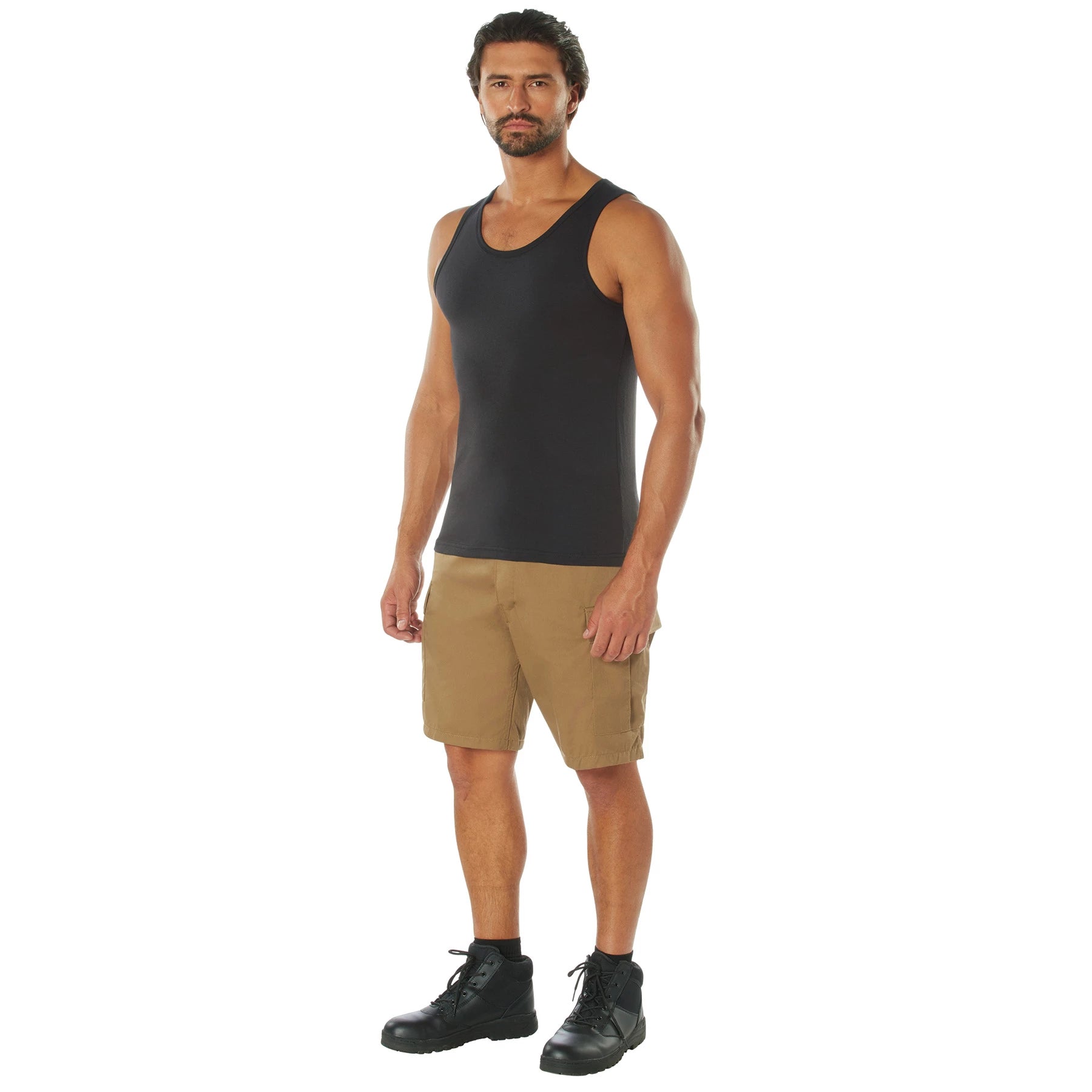 Rothco Camo Tank Top T-Shirts side detail photo