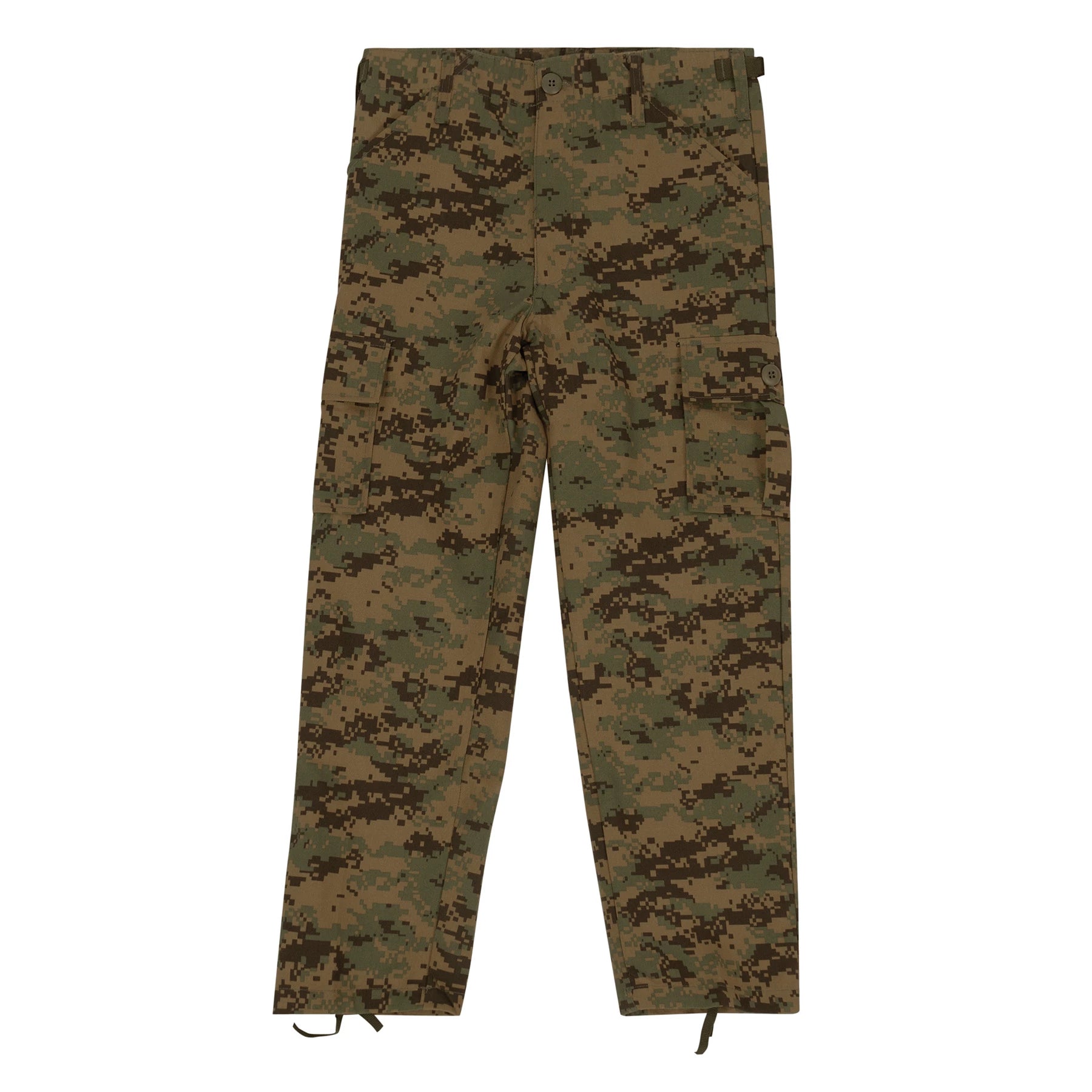 Rothco Kids Digital Camo BDU Pants close-up photo