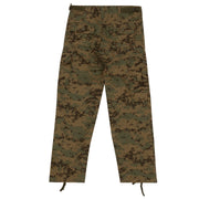 Rothco Kids Digital Camo BDU Pants reverse view