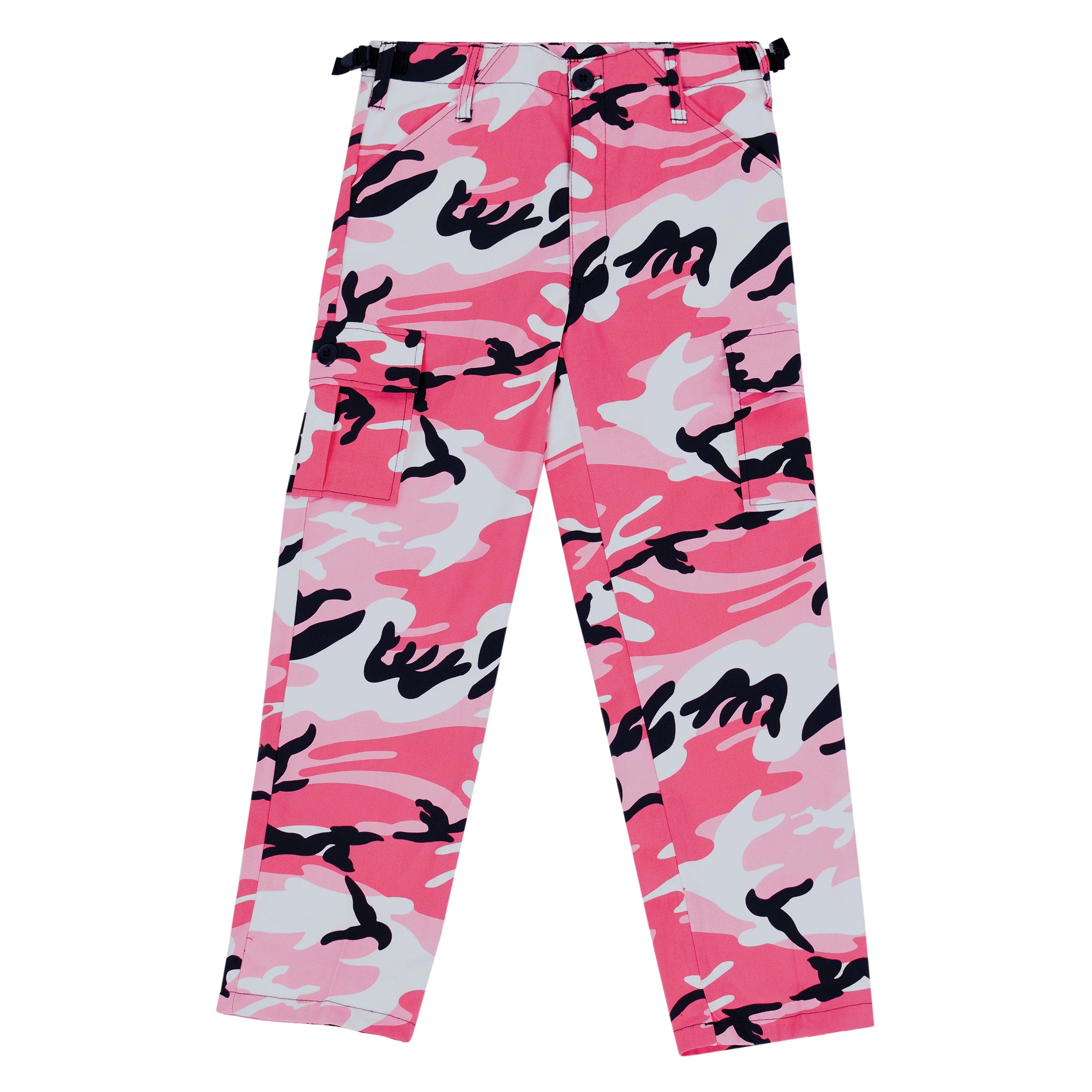 Rothco Kids Cargo Pants Camo side detail photo