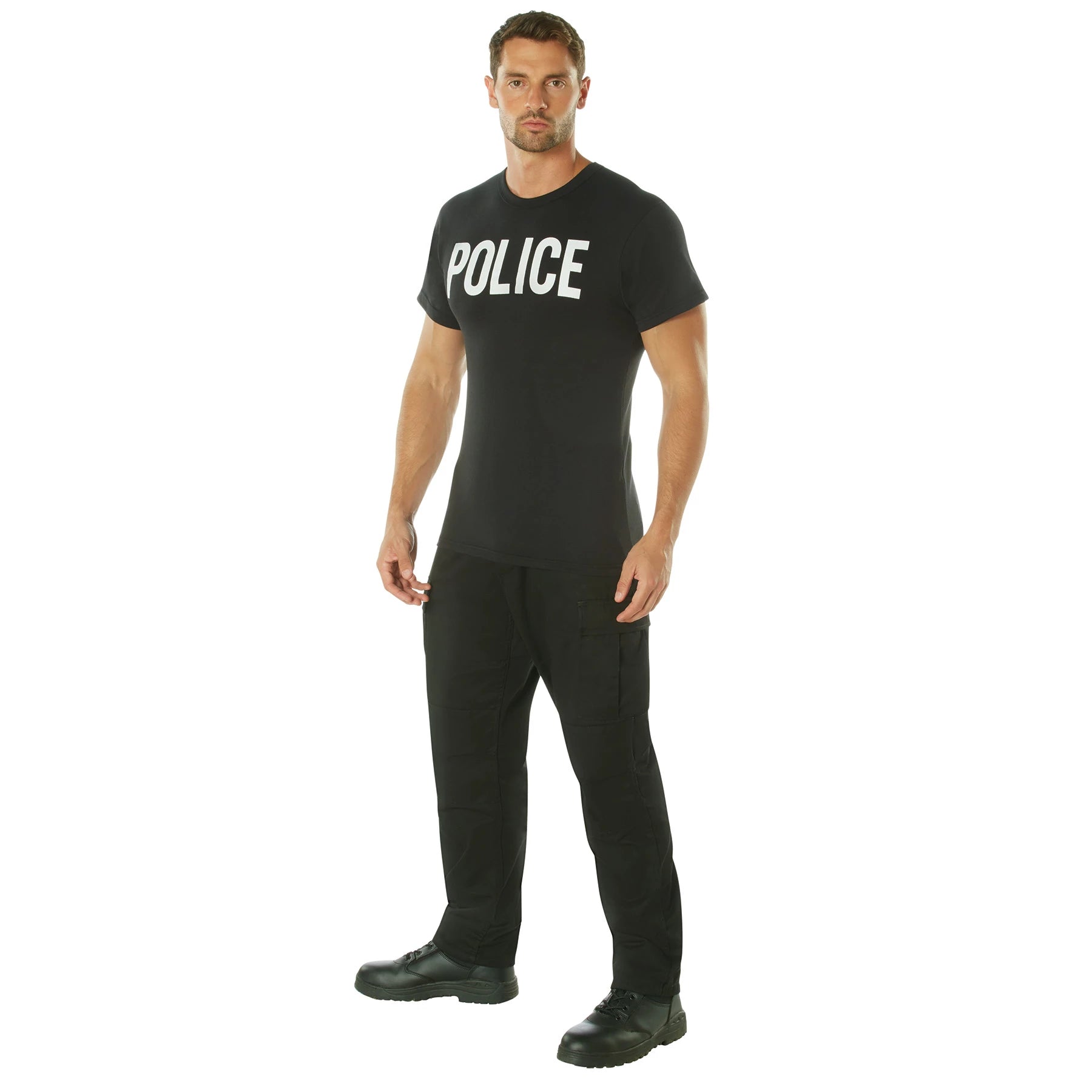 Rothco 2-Sided Police T-Shirt 3XL Uniform Shirts alternate photo