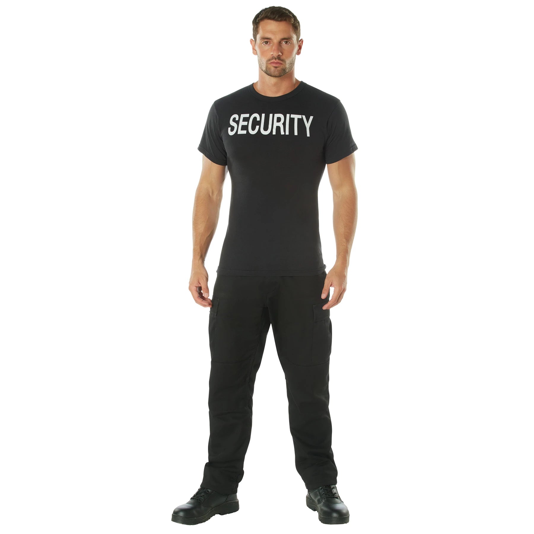 Rothco Two-Sided Security T-Shirt 4XL Big & Tall Shirts detail photo