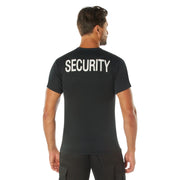 Rothco Quick Dry Performance Security T-Shirt Moisture Wicking T-Shirts close-up photo