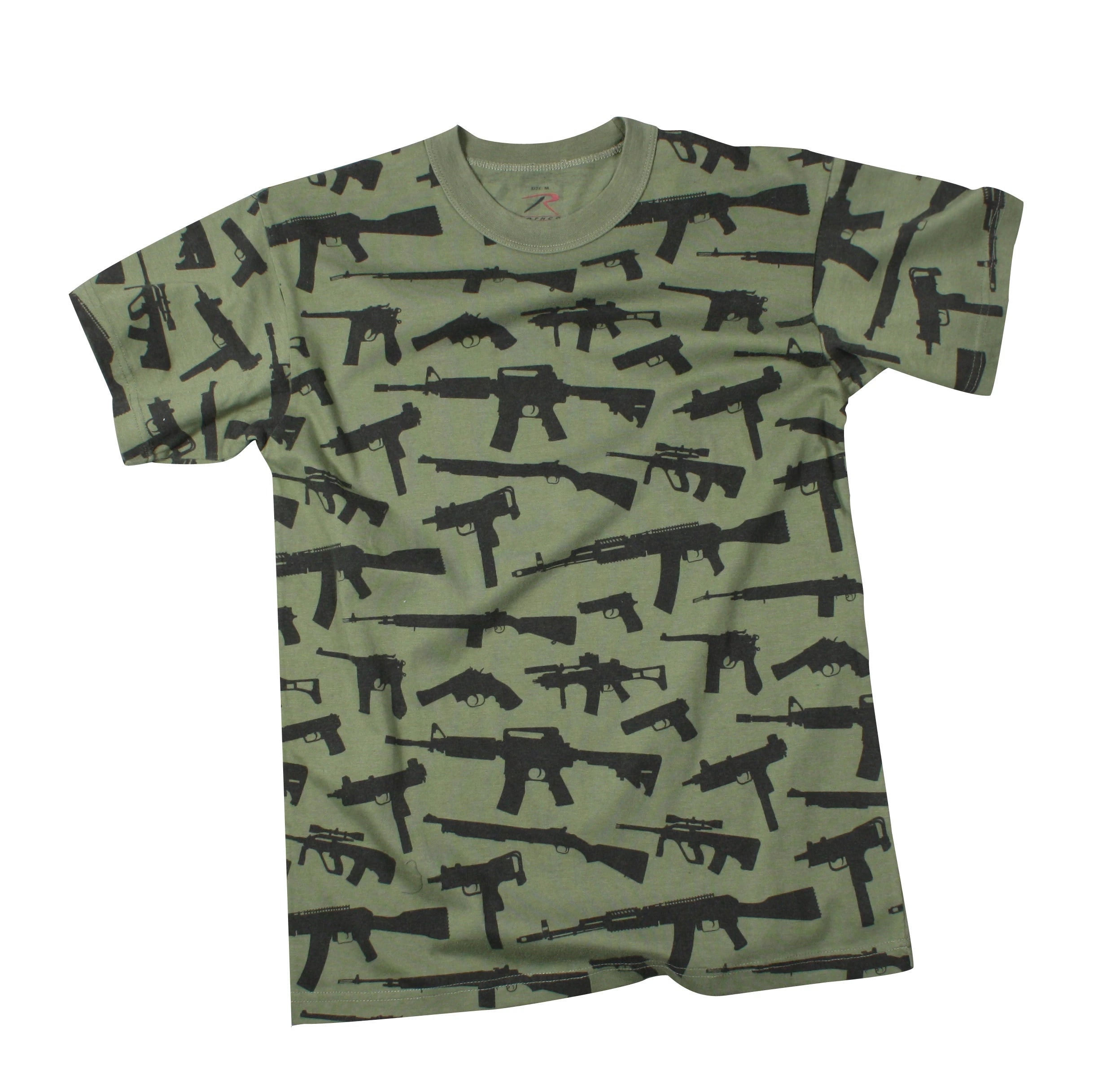 Rothco Vintage 'Guns' T-Shirt Graphic Print detail photo