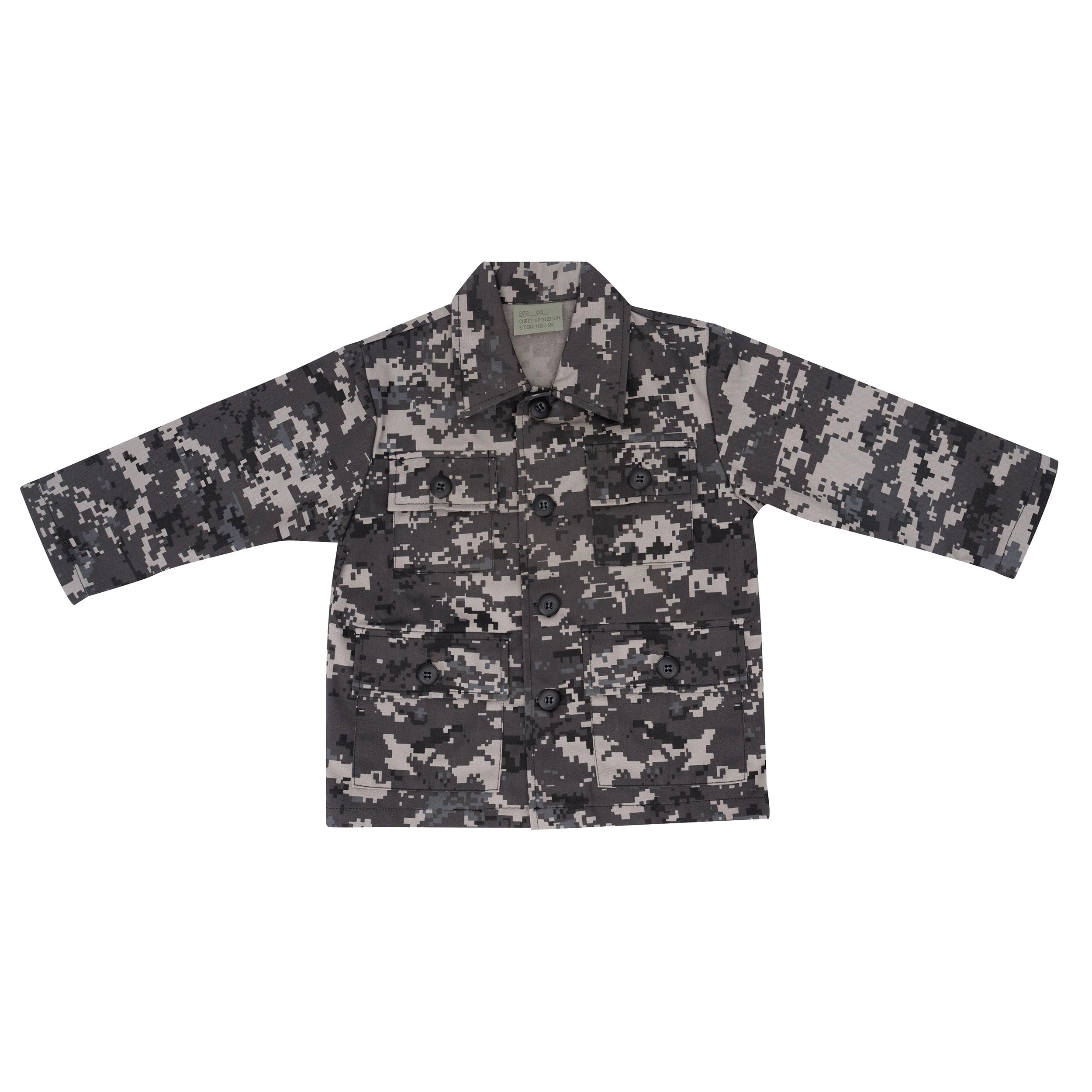 Rothco Kids Camo BDU Shirt Children's Clothing detail photo