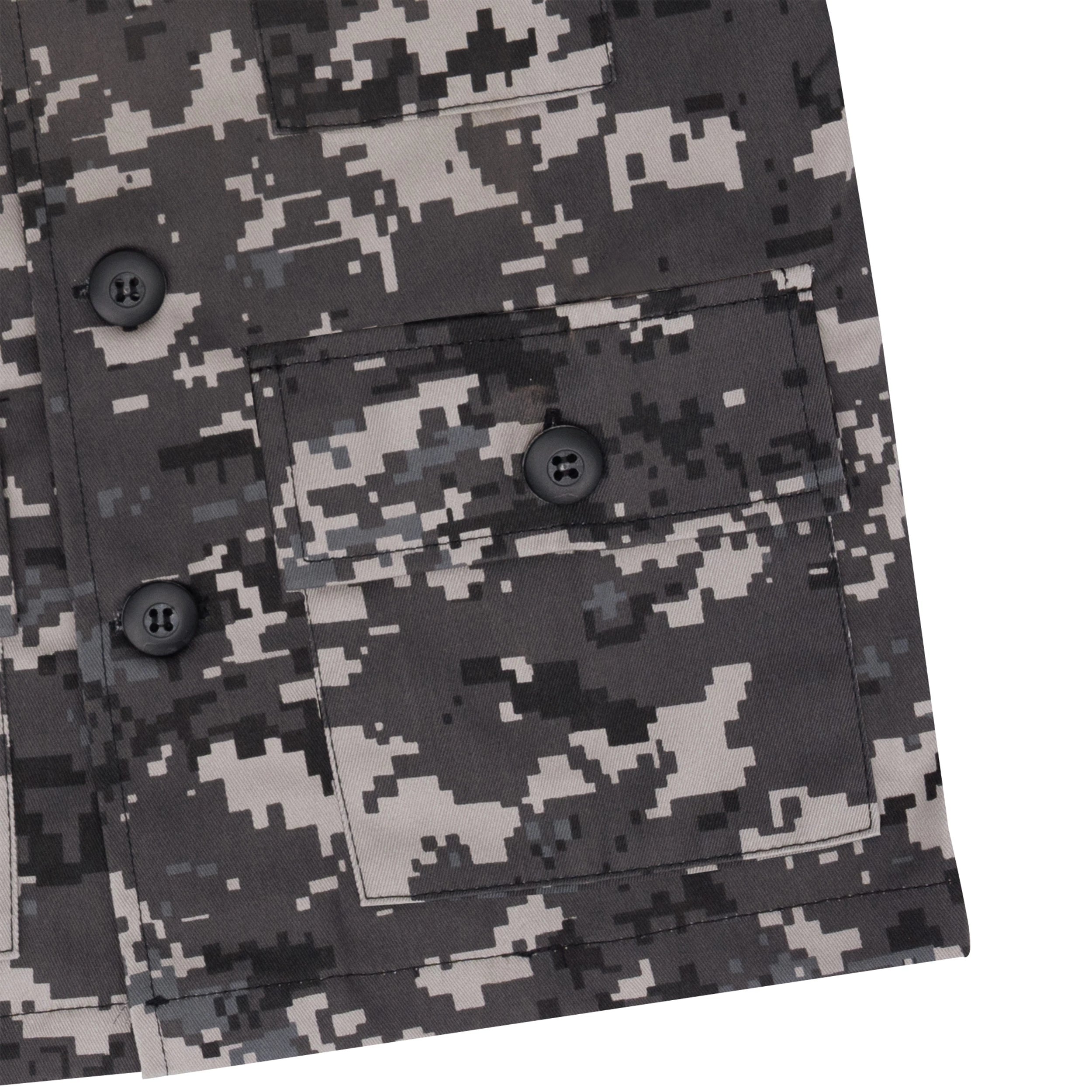 Rothco Kids Camo BDU Shirt Children's Clothing angled product photo