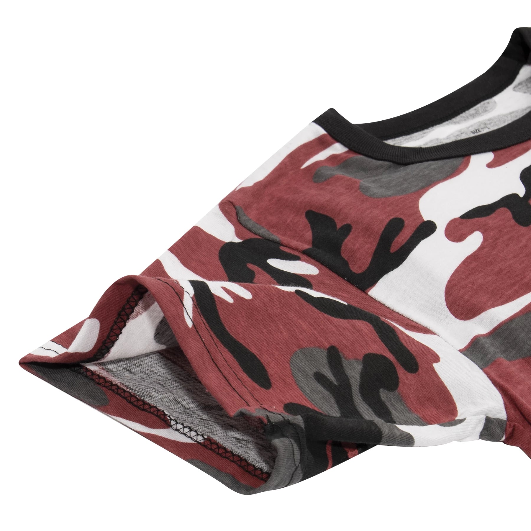 Rothco Kids Camo T-Shirts close-up photo Security Pro USA