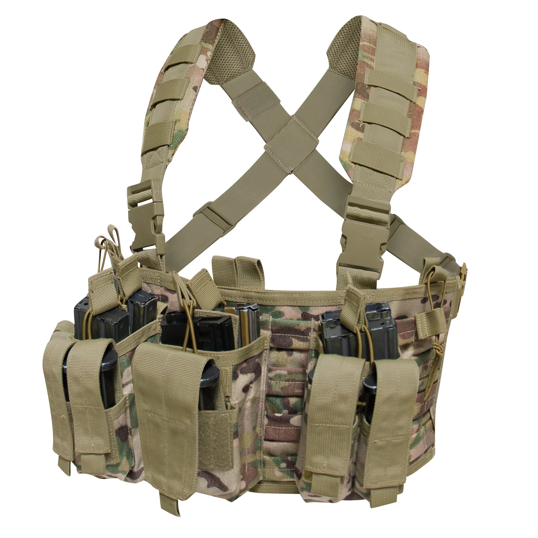 Rothco Operators Tactical Chest Rig Black New Arrivals side detail photo