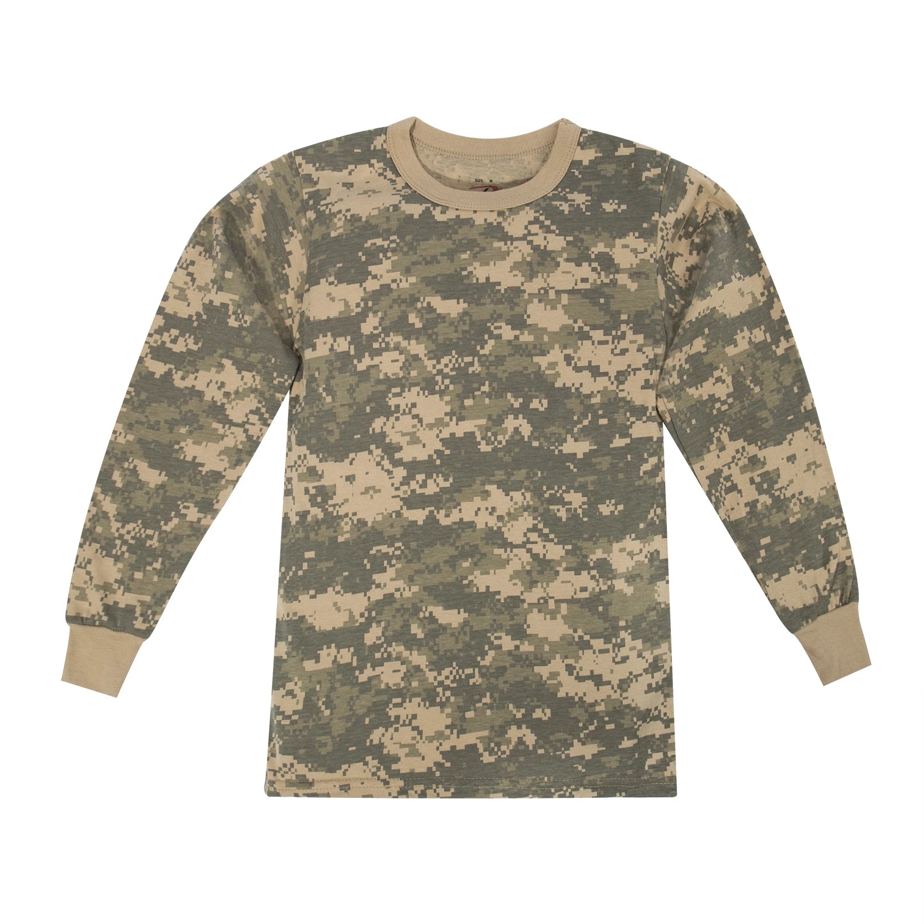 Rothco Kids Long Sleeve Camo T-Shirt T-Shirts side detail photo