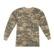 Rothco Kids Long Sleeve Camo T-Shirt T-Shirts side detail photo