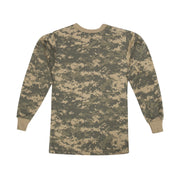 Rothco Kids Long Sleeve Camo T-Shirt T-Shirts angled product photo