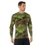 Rothco Long Sleeve Color Camo T-Shirt Midnight Blue additional view