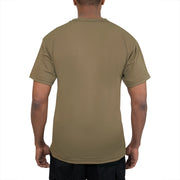 Rothco Quick Dry Moisture Wicking T-Shirt AR 670-1 Compliant Military detail photo