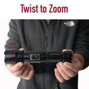 ROTHCo Rechargeable LED Tactical Task Light with Zoom - 2000 Lumens - Rothco