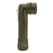 Rothco Genuine G.I. Anglehead Flashlight Olive Drab Military Flashlights reverse view