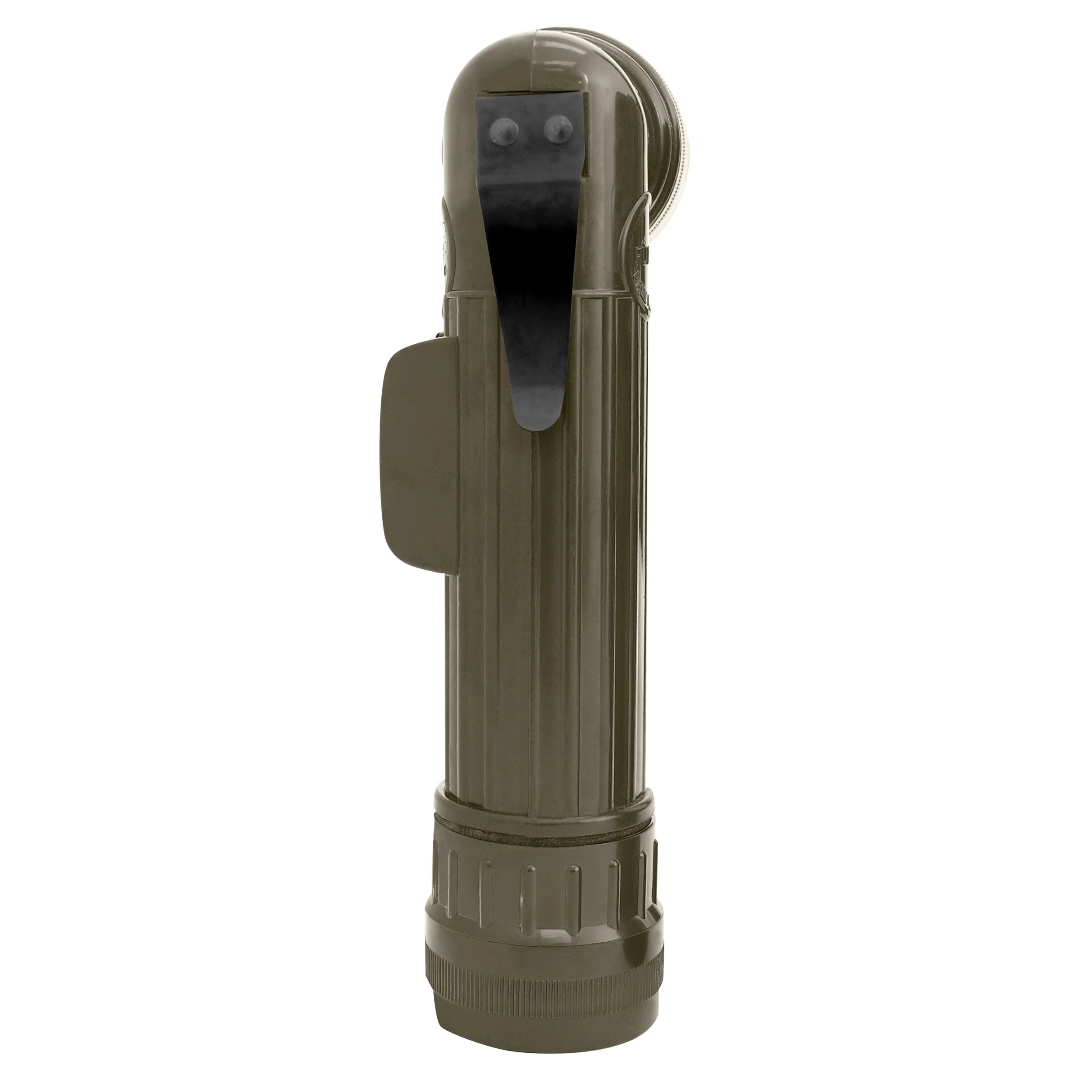 Rothco Genuine G.I. Anglehead Flashlight Olive Drab Military Flashlights angled product photo