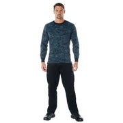 Rothco Long Sleeve Digital Camo T-Shirt T-Shirts angled product photo