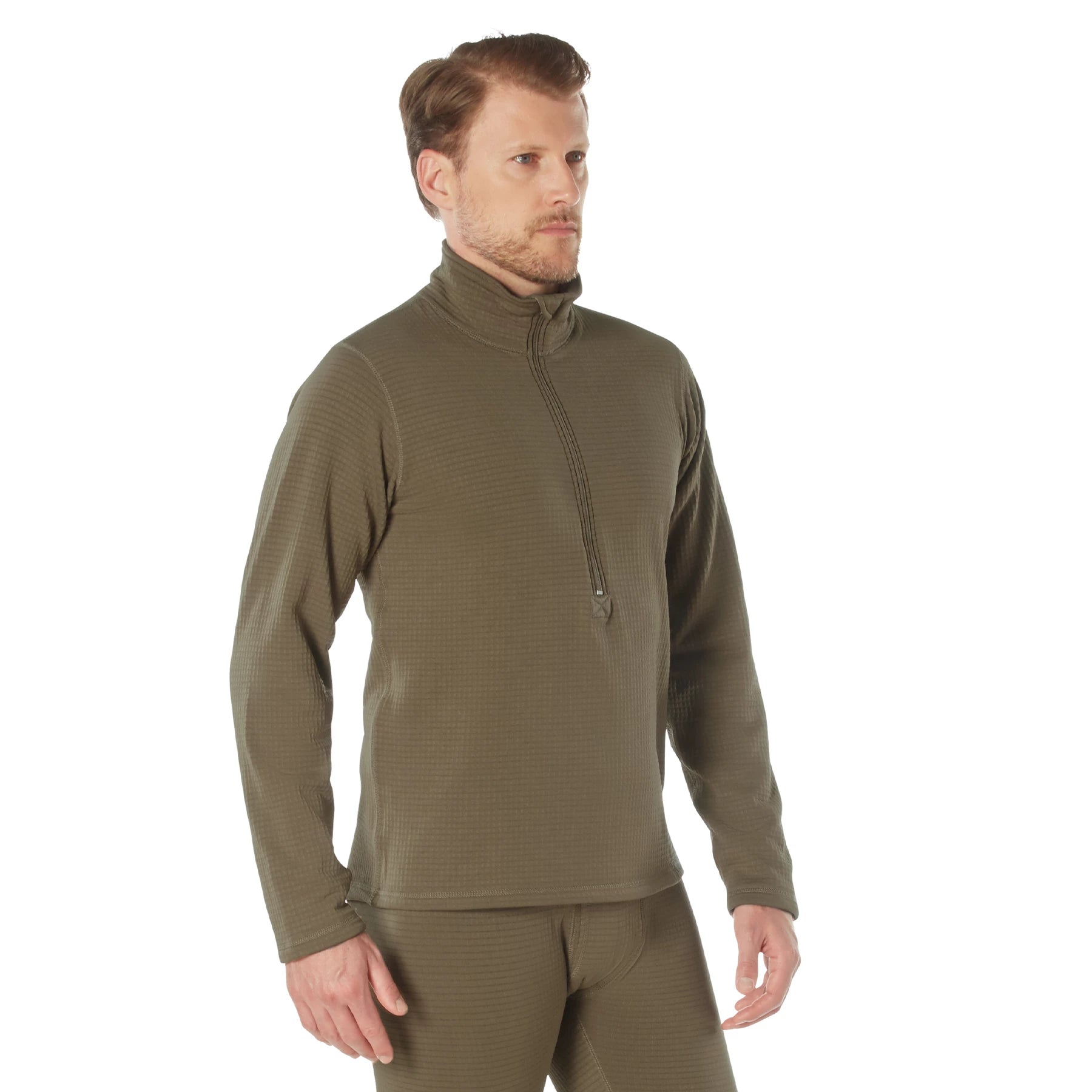 Rothco ECWCS Gen III Mid-Weight Underwear Top Level II rear detail view