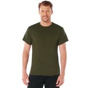 Rothco Solid Color T-Shirt with Cotton / Polyester Blend