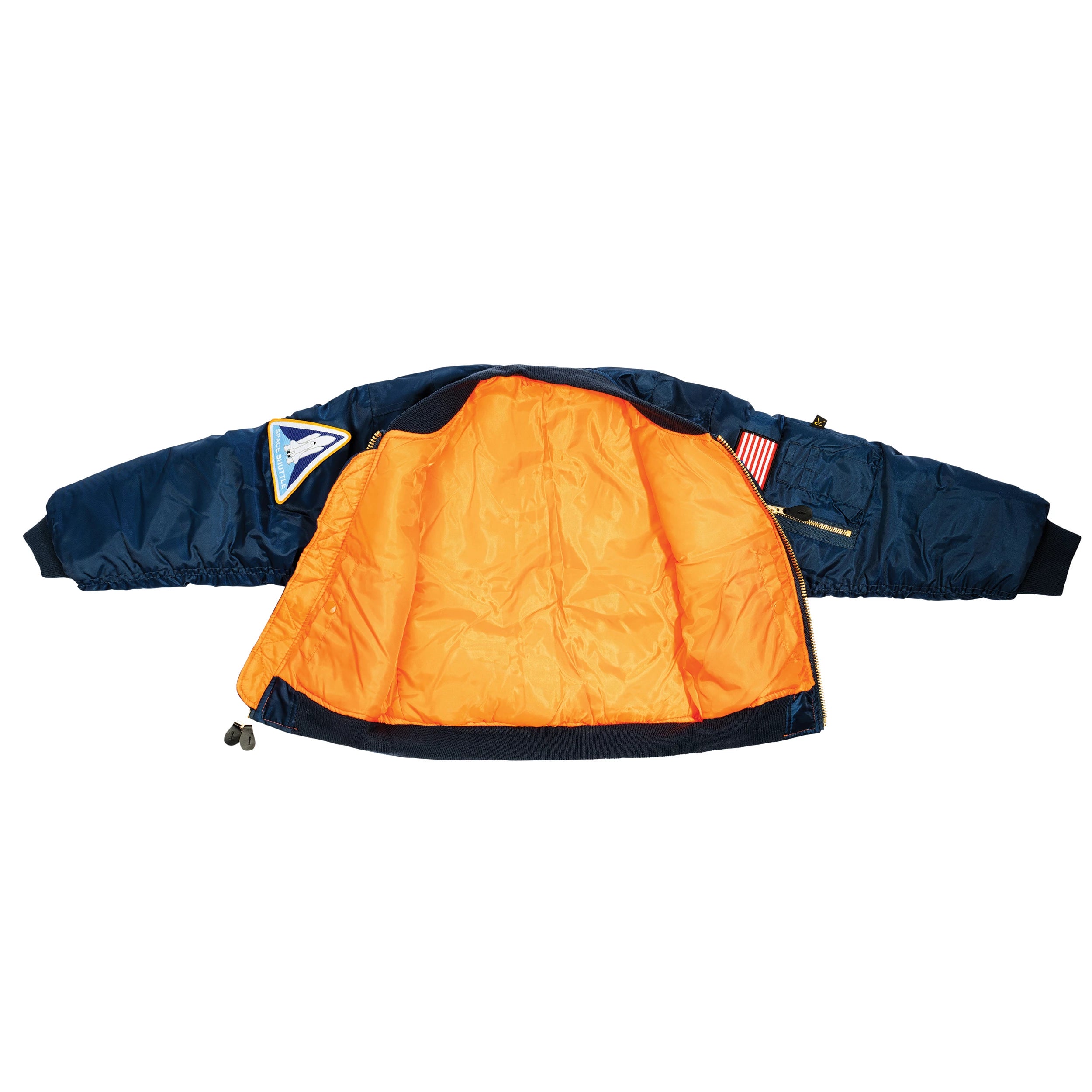 Rothco Kids NASA MA-1 Flight Jacket Children's Outerwear alternate photo