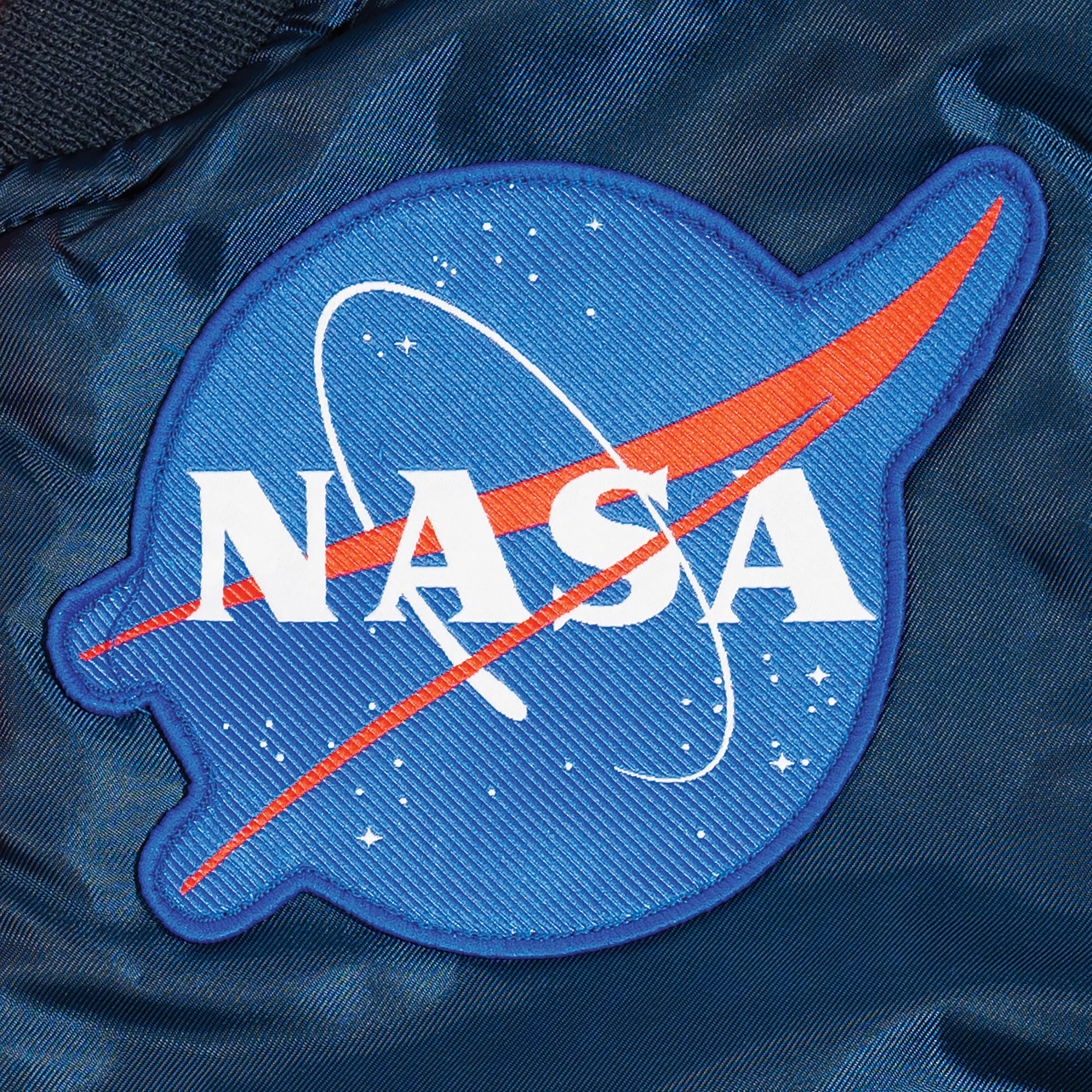 Rothco Kids NASA MA-1 Flight Jacket Children's Outerwear rear detail view