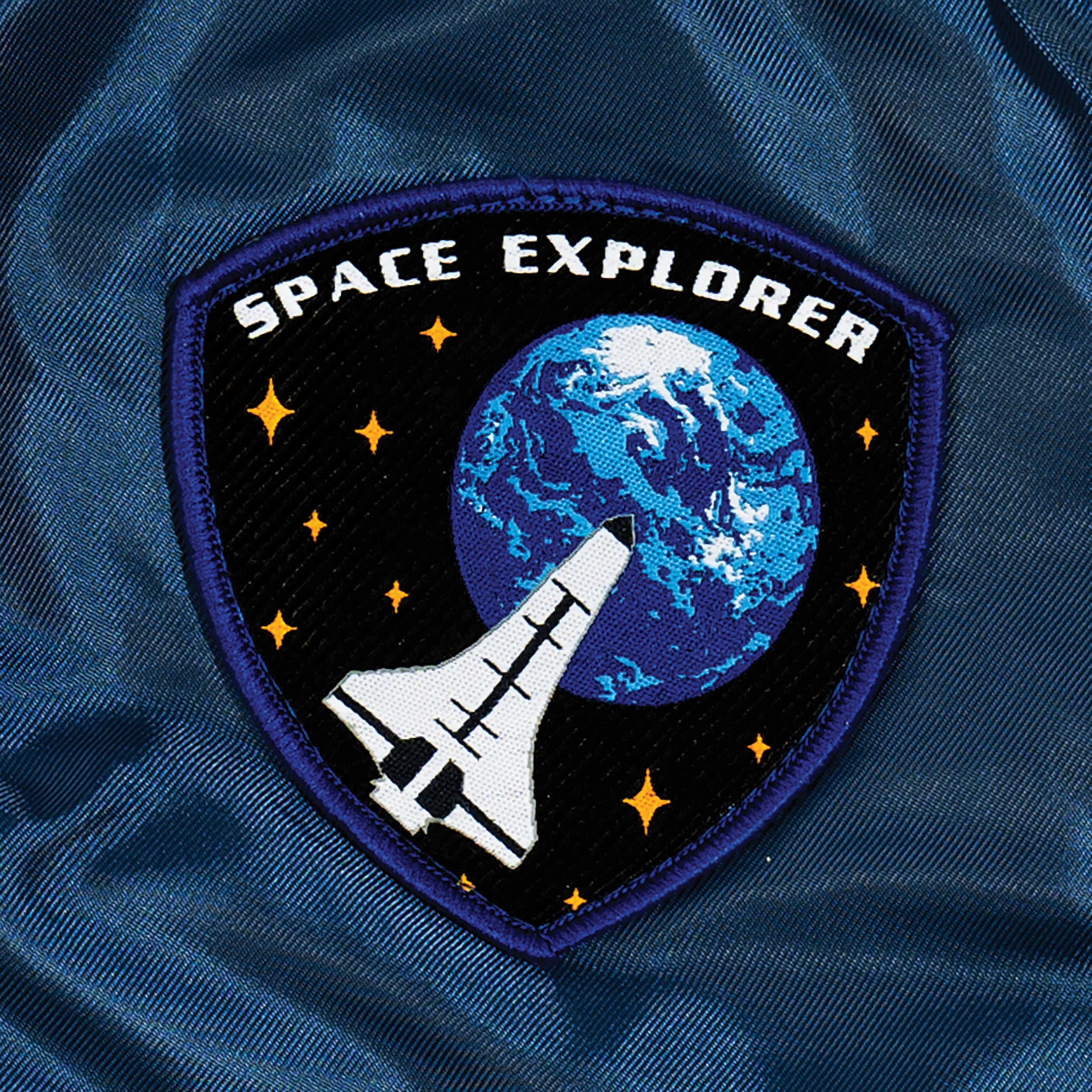 Rothco Kids NASA MA-1 Flight Jacket Children's Outerwear angled product photo