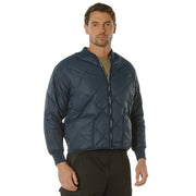 Rothco Diamond Nylon Quilted Flight Jacket Bomber & Jackets reverse view