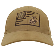 Rothco USMC Eagle, Globe and Anchor / US Flag Low Pro Cap