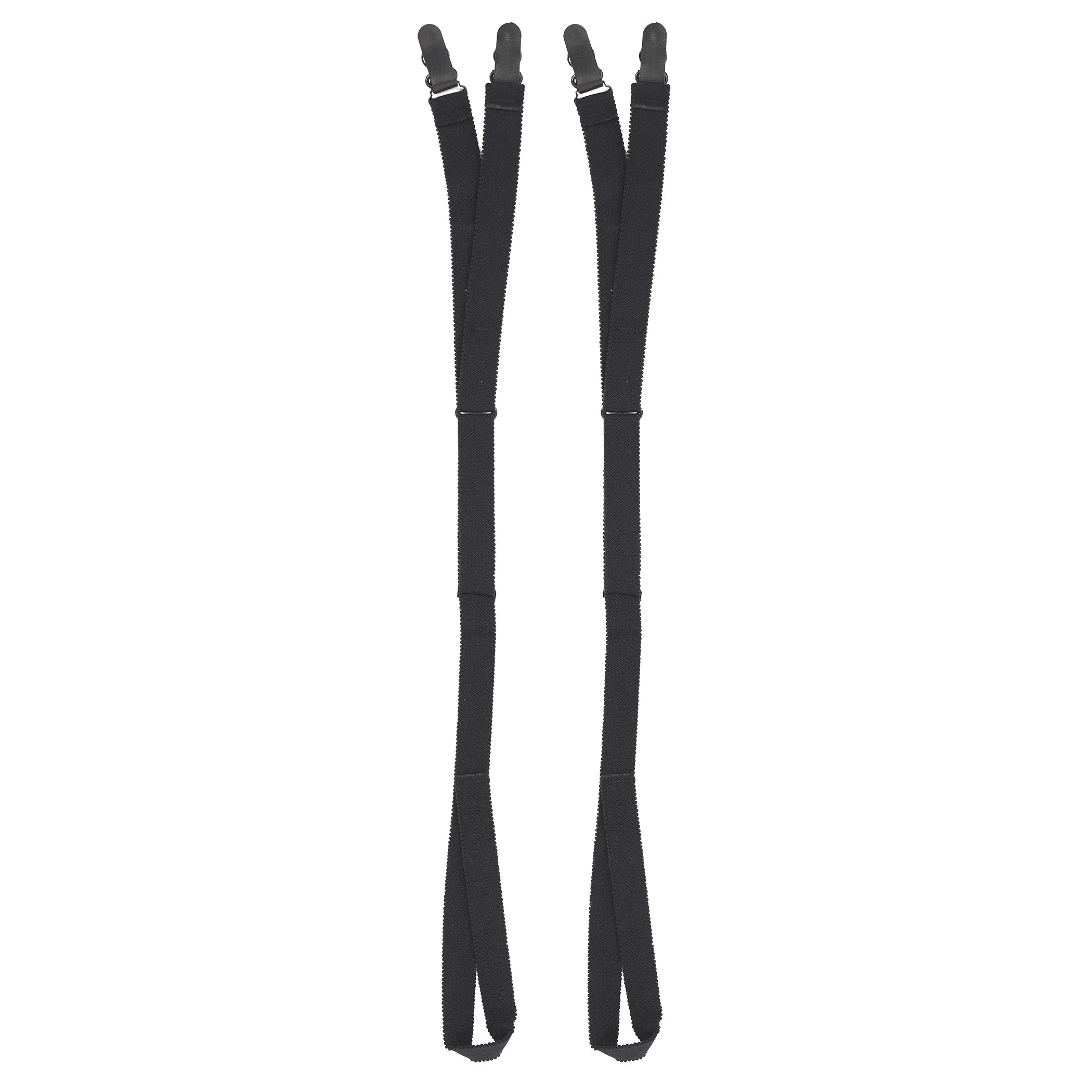 Rothco Stirrup Style Shirt Stays Black Suspenders & additional view