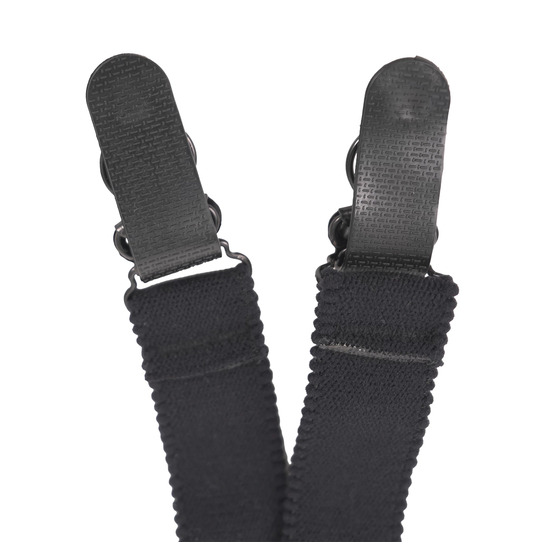 Rothco Stirrup Style Shirt Stays Black Suspenders & close-up photo