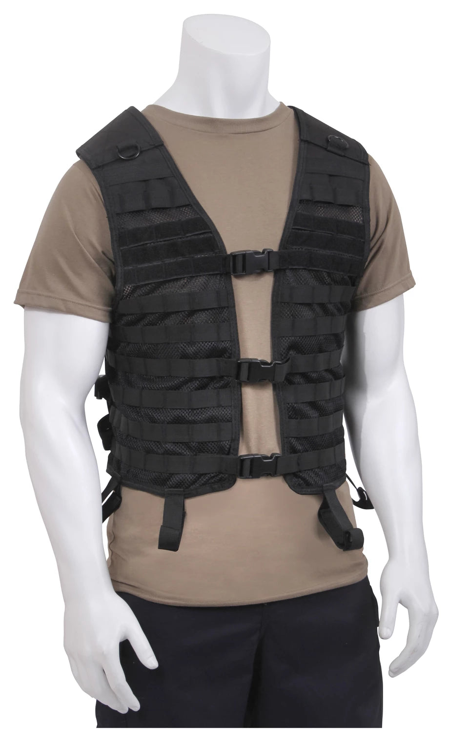 Rothco Lightweight MOLLE Utility Vest Vests detail photo