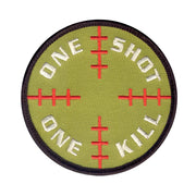 Rothco One Shot One Kill Morale Patch Patches additional view