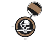 Rothco PVC Military Skull & Knife Morale Patch Patches additional view