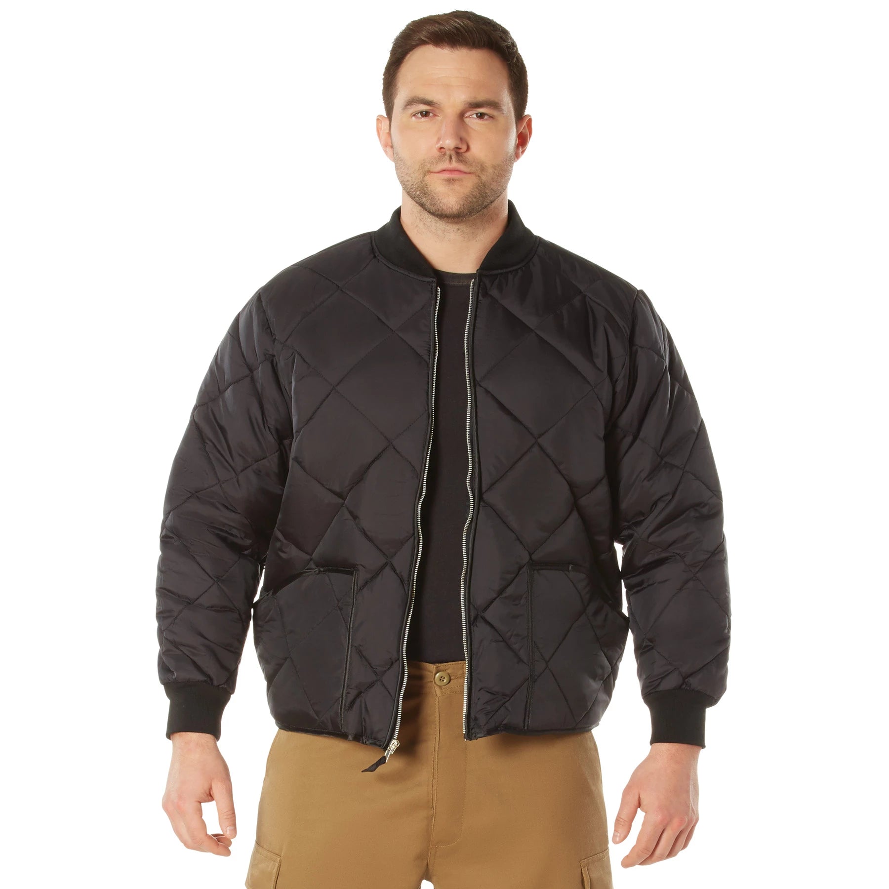 Rothco Diamond Nylon Quilted Flight Jacket Bomber & Jackets alternate photo