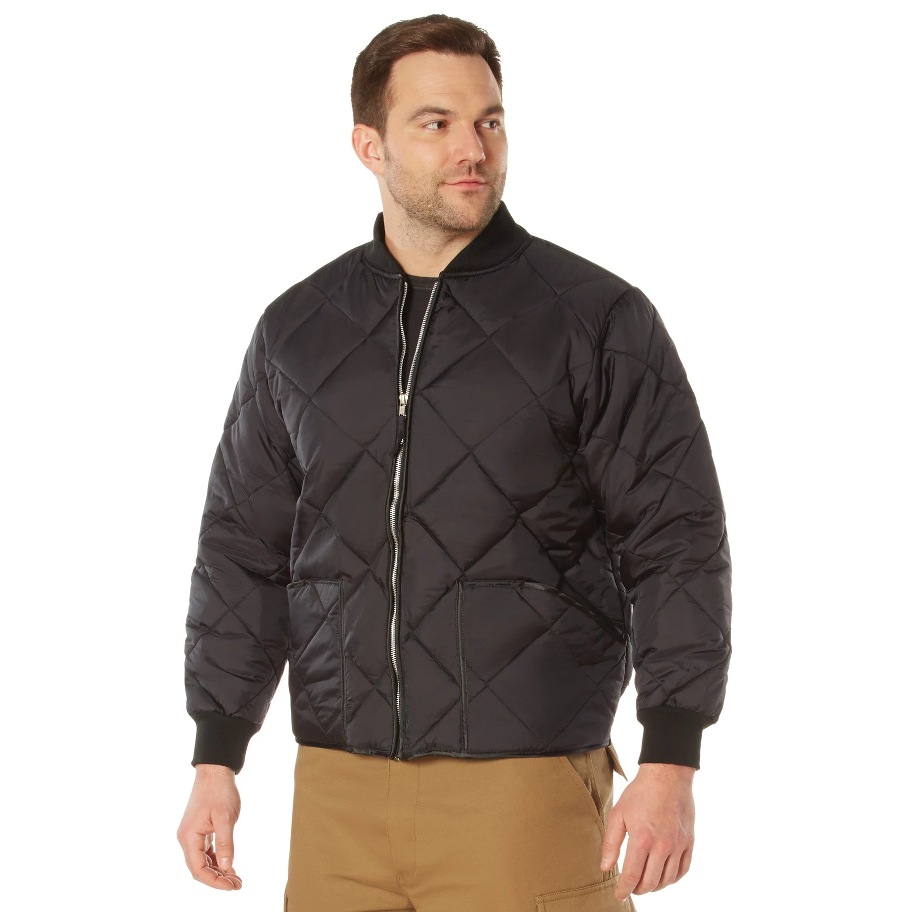 Rothco Diamond Nylon Quilted Flight Jacket Bomber & Jackets product photo