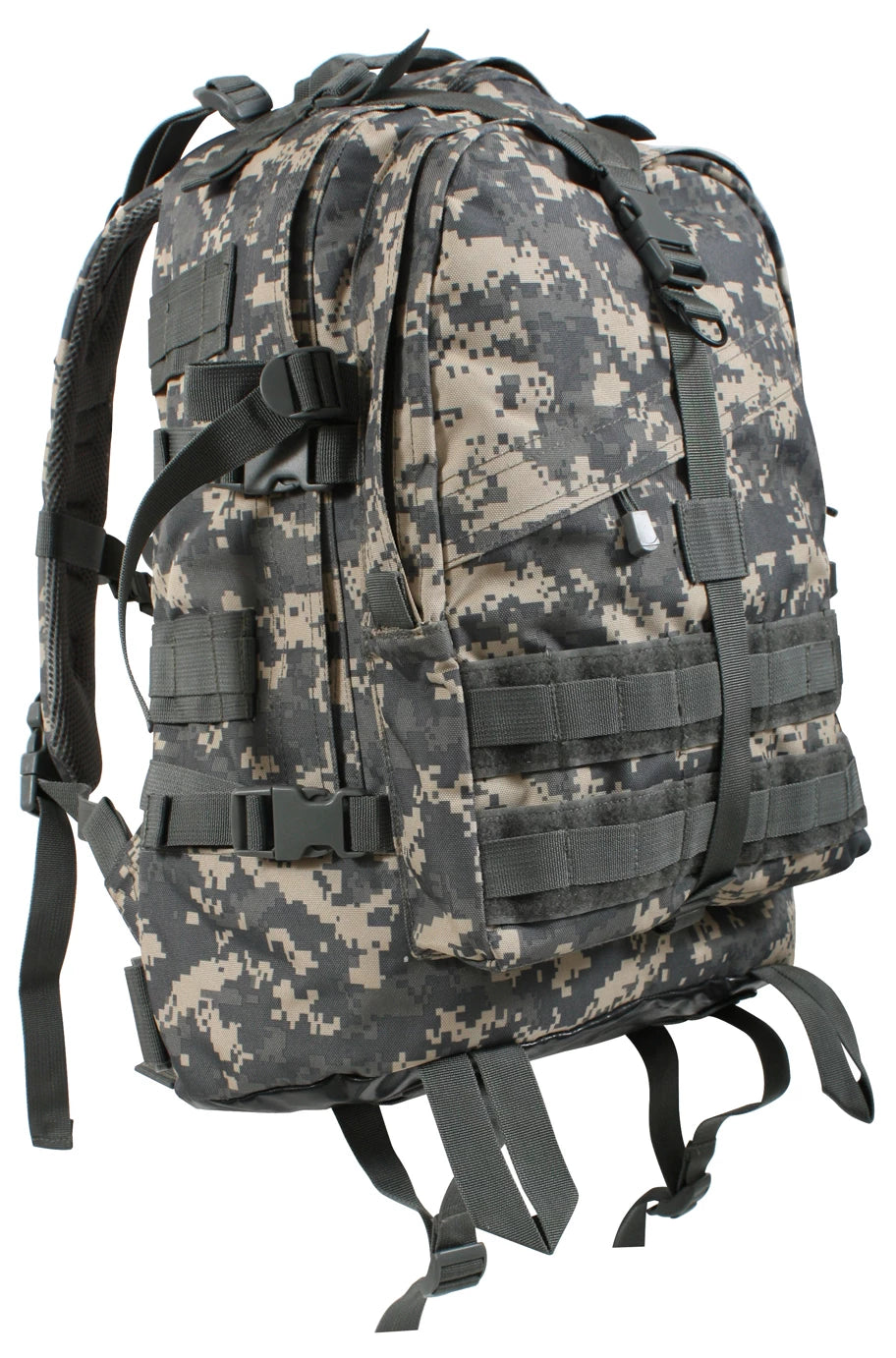 Rothco Large Camo Transport Pack ACU Digital Camo Bug Out reverse view